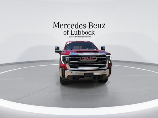 Volcanic Red 2025 GMC Sierra 2500 SLT