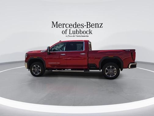 Volcanic Red 2025 GMC Sierra 2500 SLT