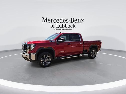 Volcanic Red 2025 GMC Sierra 2500 SLT