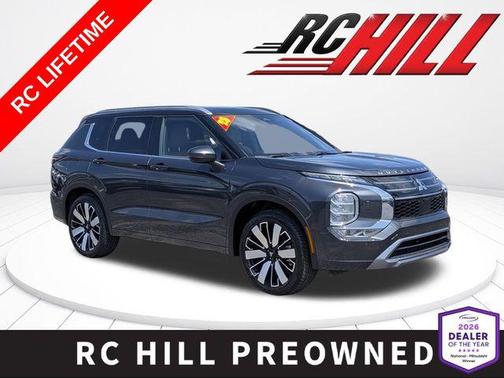 Graphite Gray Metallic/Black Roof 2025 Mitsubishi Outlander SEL S-AWC