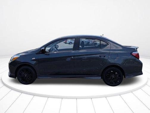 Graphite Gray Metallic w/Black Roof 2024 Mitsubishi Mirage G4 Black Edition