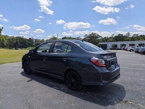 Graphite Gray Metallic w/Black Roof 2024 Mitsubishi Mirage G4 Black Edition