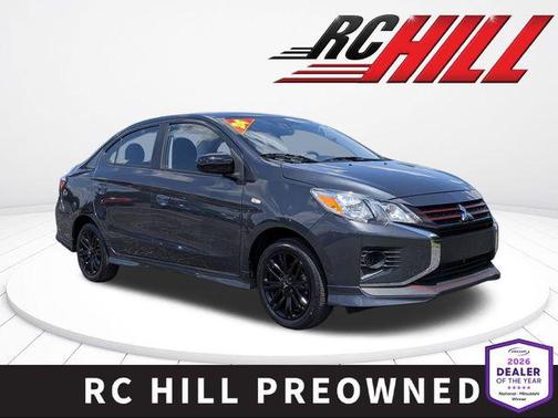 Graphite Gray Metallic w/Black Roof 2024 Mitsubishi Mirage G4 Black Edition
