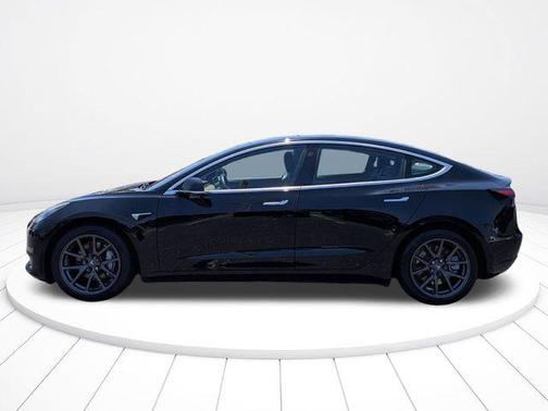 Solid Black 2019 Tesla Model 3 Long Range