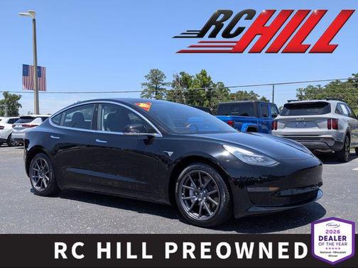 Solid Black 2019 Tesla Model 3 Long Range