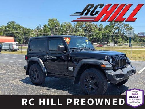 Black Clearcoat 2020 Jeep Wrangler Sport S