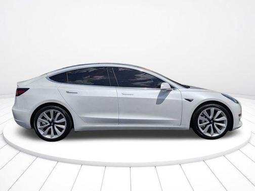 Pearl White Multi-Coat 2020 Tesla Model 3 Long Range