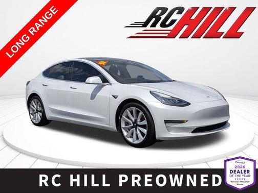 Pearl White Multi-Coat 2020 Tesla Model 3 Long Range