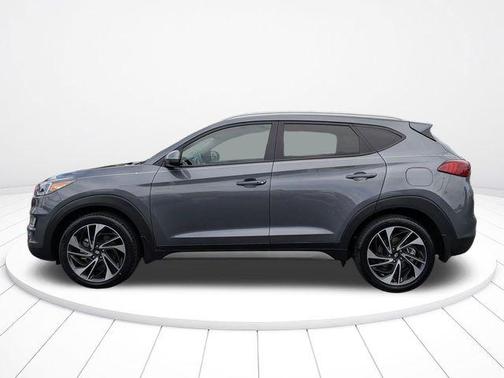 Coliseum Gray 2019 Hyundai TUCSON Sport