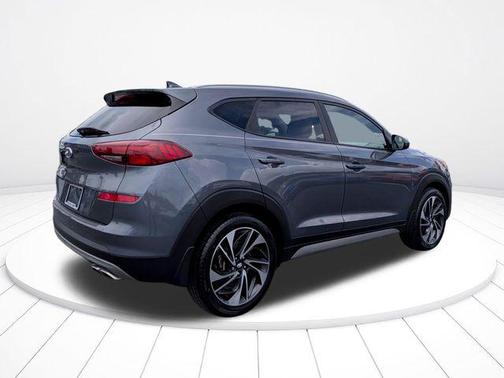 Coliseum Gray 2019 Hyundai TUCSON Sport