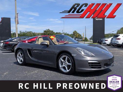 Black 2013 Porsche Boxster Base