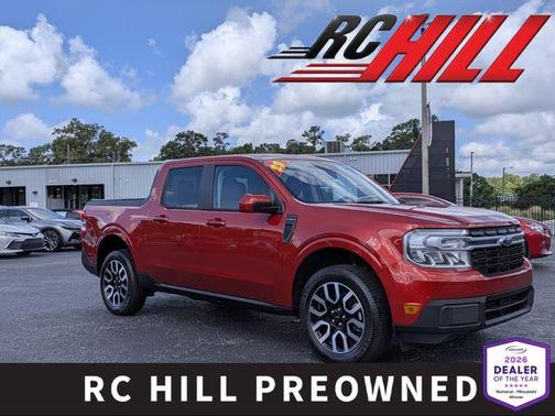 Hot Pepper Red Metallic Tinted Clearcoat 2023 Ford Maverick Lariat
