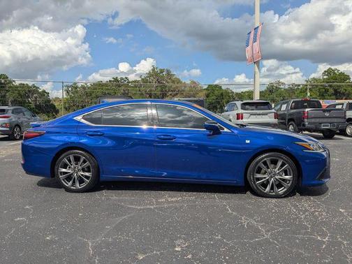 Ultrasonic Blue Mica 2.0 2019 Lexus ES 350 Base