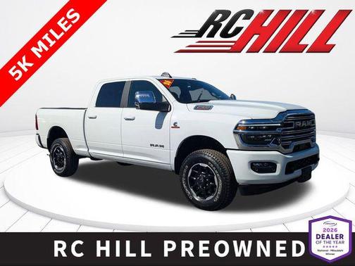 Bright White Clearcoat 2026 RAM 2500 Laramie Crew Cab 4x4 6'4' Box