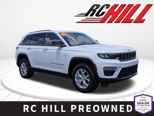 Bright White Clearcoat 2023 Jeep Grand Cherokee Limited