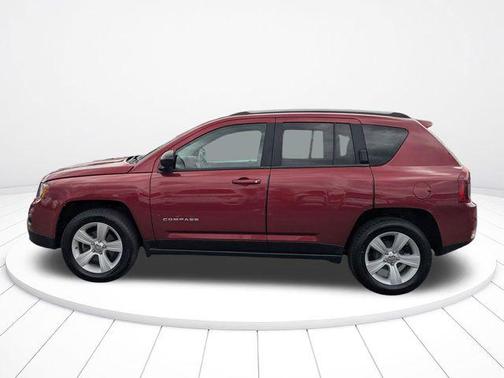 Deep Cherry Red Crystal Pearlcoat 2017 Jeep Compass Sport