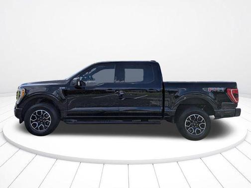 Agate Black Metallic 2021 Ford F-150 XLT
