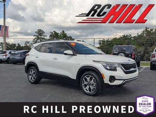 Snow White Pearl 2021 Kia Seltos EX