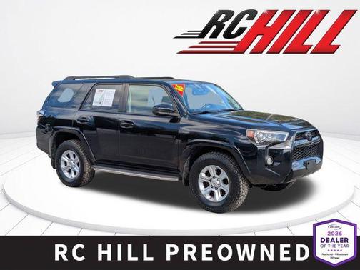 Midnight Black Metallic 2016 Toyota 4Runner SR5