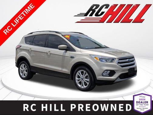 White Gold Metallic 2018 Ford Escape SE