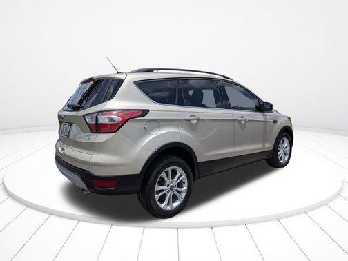White Gold Metallic 2018 Ford Escape SE