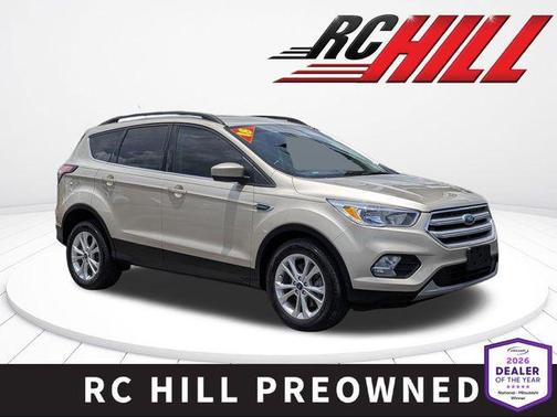 White Gold Metallic 2018 Ford Escape SE