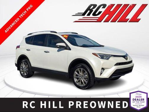 Blizzard Pearl 2018 Toyota RAV4 Limited