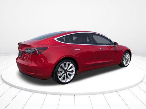 Red Multi-Coat 2020 Tesla Model 3 Long Range