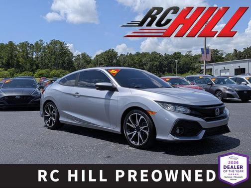 Lunar Silver Metallic 2017 Honda Civic Si