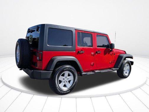 Firecracker Red Clearcoat 2017 Jeep Wrangler Unlimited Sport