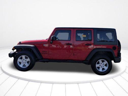 Firecracker Red Clearcoat 2017 Jeep Wrangler Unlimited Sport