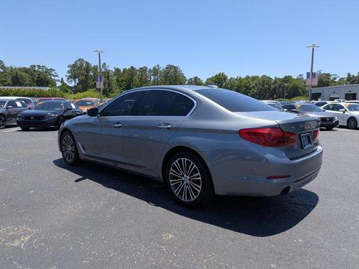 Bluestone Metallic 2017 BMW 530 xDrive