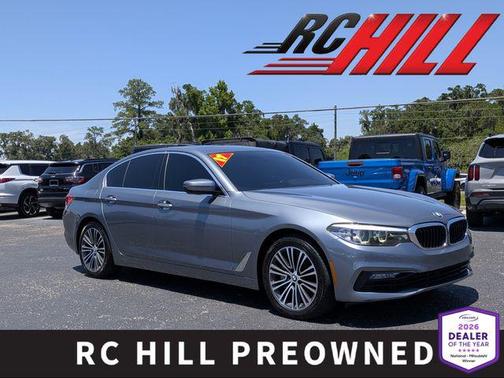 Bluestone Metallic 2017 BMW 530 xDrive