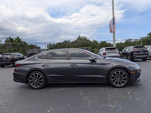 Portofino Gray 2021 Hyundai SONATA Limited
