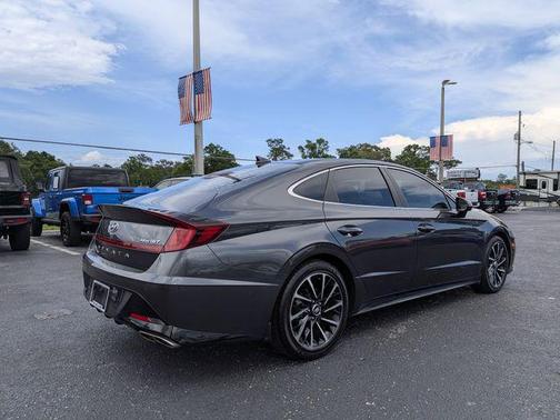 Portofino Gray 2021 Hyundai SONATA Limited