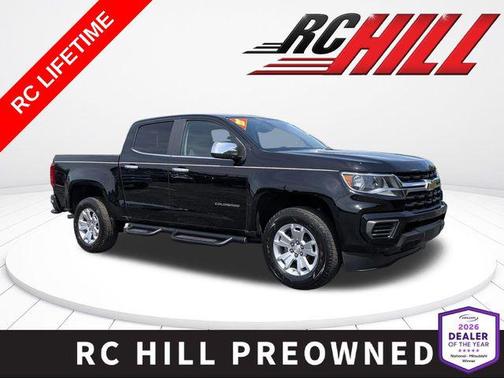 Black 2022 Chevrolet Colorado LT