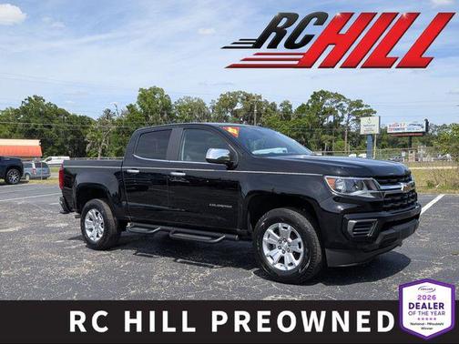 Black 2022 Chevrolet Colorado LT