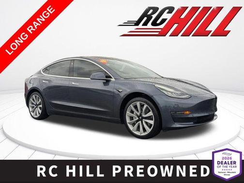 Midnight Silver Metallic 2018 Tesla Model 3 Long Range