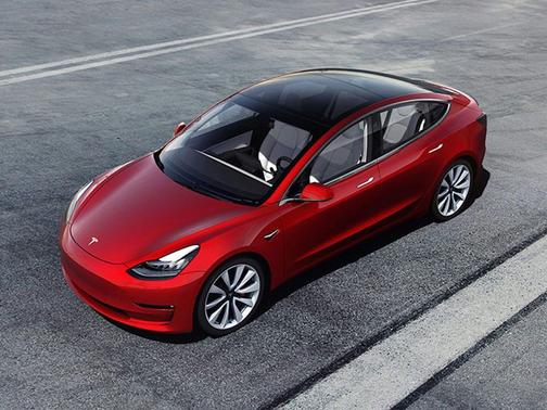 Gray 2021 Tesla Model 3 Standard Range Plus