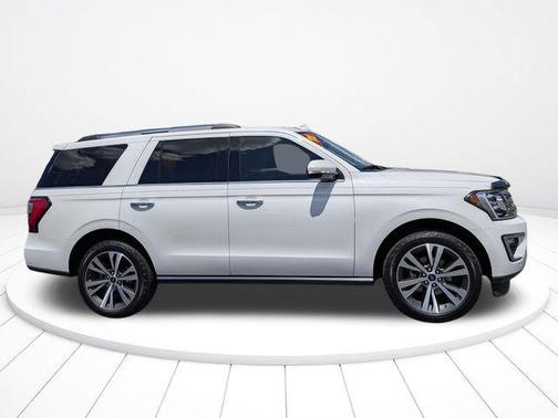 Star White Metallic Tri-Coat 2021 Ford Expedition Limited