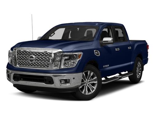 Deep Blue Pearl 2017 Nissan Titan SL