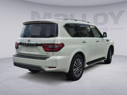 Aspen White 2022 Nissan Armada SL 4WD