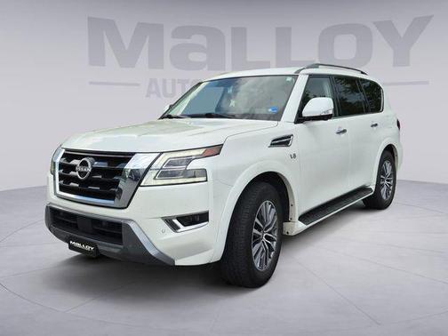 Aspen White 2022 Nissan Armada SL 4WD
