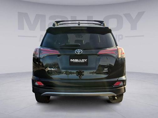 Black 2018 Toyota RAV4 SE