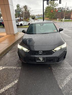 Black 2025 Honda Civic Sport