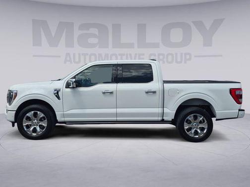 White Metallic 2021 Ford F-150 Platinum