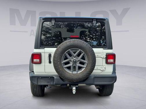 Bright White Clearcoat 2024 Jeep Wrangler Sport S
