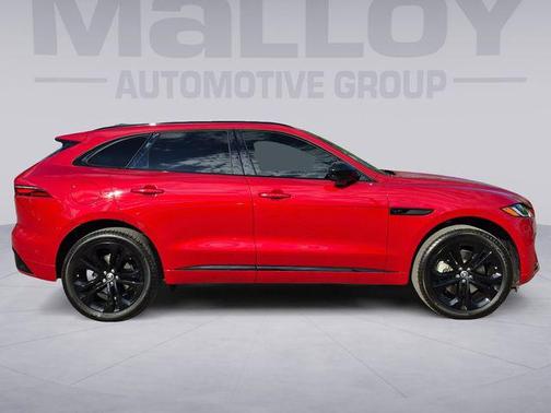 Red 2025 Jaguar F-PACE R-Dynamic S P400 AWD Automatic