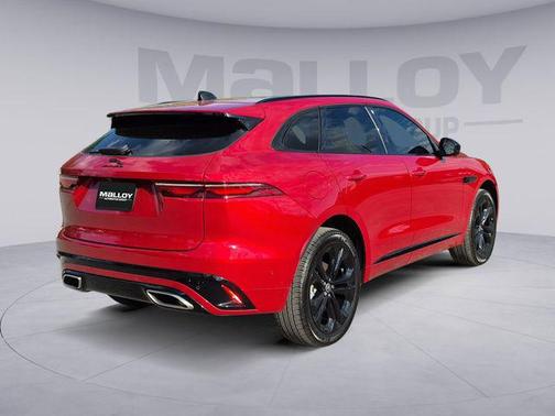 Red 2025 Jaguar F-PACE R-Dynamic S P400 AWD Automatic