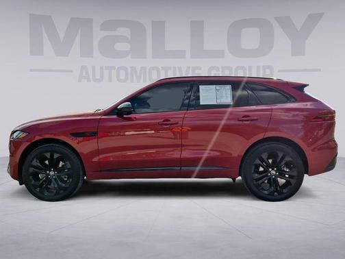Red 2025 Jaguar F-PACE R-Dynamic S P400 AWD Automatic